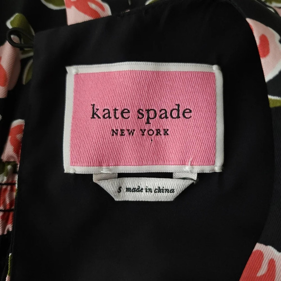 Kate Spade Ditsy Roses Flirt Smocked Dress - Picture 5 of 10